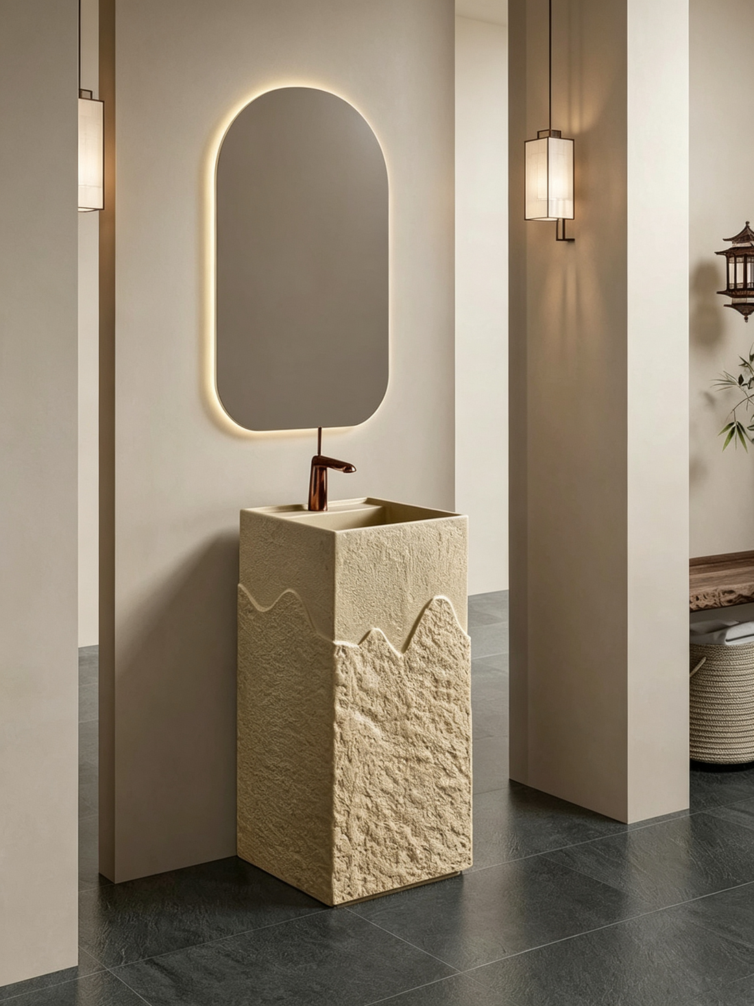 Artificial Stone vs Ceramic Pedestal Sink: Which Is Better for Your Bathroom?