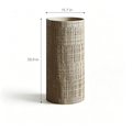 Beige artificial stone pedestal sink artisan handcraft, factory direct from Guangdong China